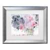 Trademark Fine Art Sheila Golden Blue Indigo Matted Framed Art - 2 of 4