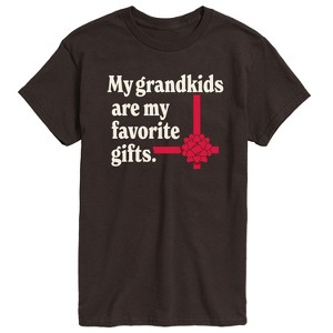 Men's - Instant Message - Grandkids Favorite Gift Short Sleeve Graphic T-Shirt - 1 of 4