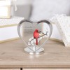 Pavilion Gift Company - Family You Choose - 5" Glass Heart Tea Light Holder - Candle Holders - 4 of 4