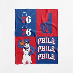 NBA Domino Swaddle Blanket - 1 of 4