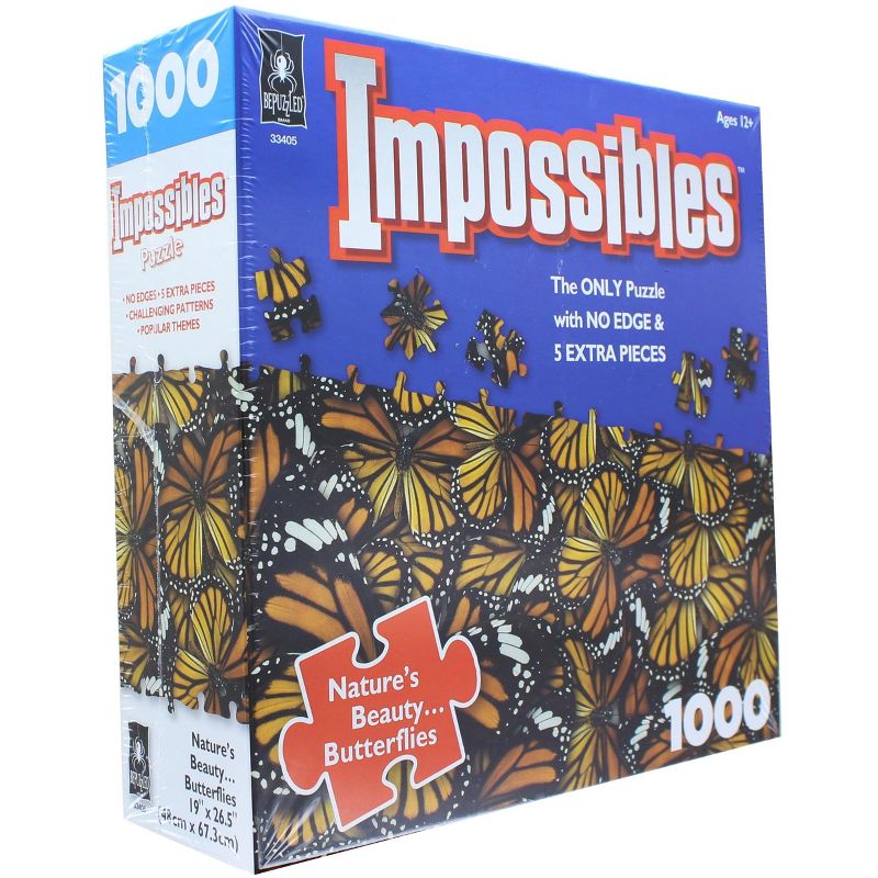 University Games Natures Beauty Butterflies 1000 Piece Jigsaw Puzzle, 3 of 4