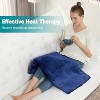 Heating Pad for Back Pain Relief, 33"x17" Extra Large Electric Heating Pads for Cramps Neck and Shoulders, 2H Auto Off, 4 Temperature Settings - 3 of 4