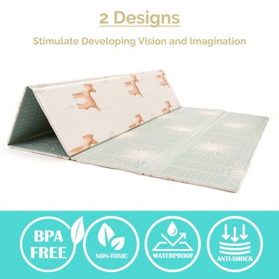 Extra Large Waterproof Foam Padded Foldable Baby Play Mat
