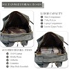 MaseiKar Leather Backpack Purse for Women, Fashion Ladies Waterproof Shoulder Travel Daypacks Bags - 3 of 4