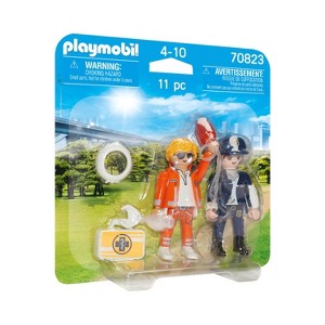 Playmobil Duo Pack Doctor & Police Officer 70823 Playset 11pc - 1 of 1