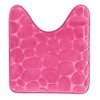 Evideco French Home Goods 3D Pebble Memory Foam Bath Mats - Bath Mat, Runner Mat, and Contour Mat Available in 10 Colors - 2 of 4