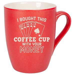 100 North Crimson Red Metallic Finish, 10 Ounce, Comfortably Fits Your Hands, New Bone China Coffee Tea Cup Mug, I bought this coffee cup with your - 1 of 1