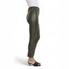 Women's FAUX LEATHER LEGGINGS - DOLCE CABO - 2 of 3