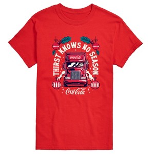Men's - Coca Cola - Thirst Knows No Season Short Sleeve Graphic T-Shirt - 1 of 4