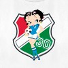 Women's Betty Boop Italy Soccer Badge T-Shirt - 2 of 4