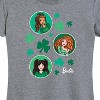 Women's - Barbie - St. Patrick's Day St. Paddys Collage Short Sleeve Graphic T-Shirt - 2 of 4