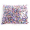 John Bead Czech Glass Seed Beads 6/0 (500g) Transparent Iridescent Multi - 2 of 2