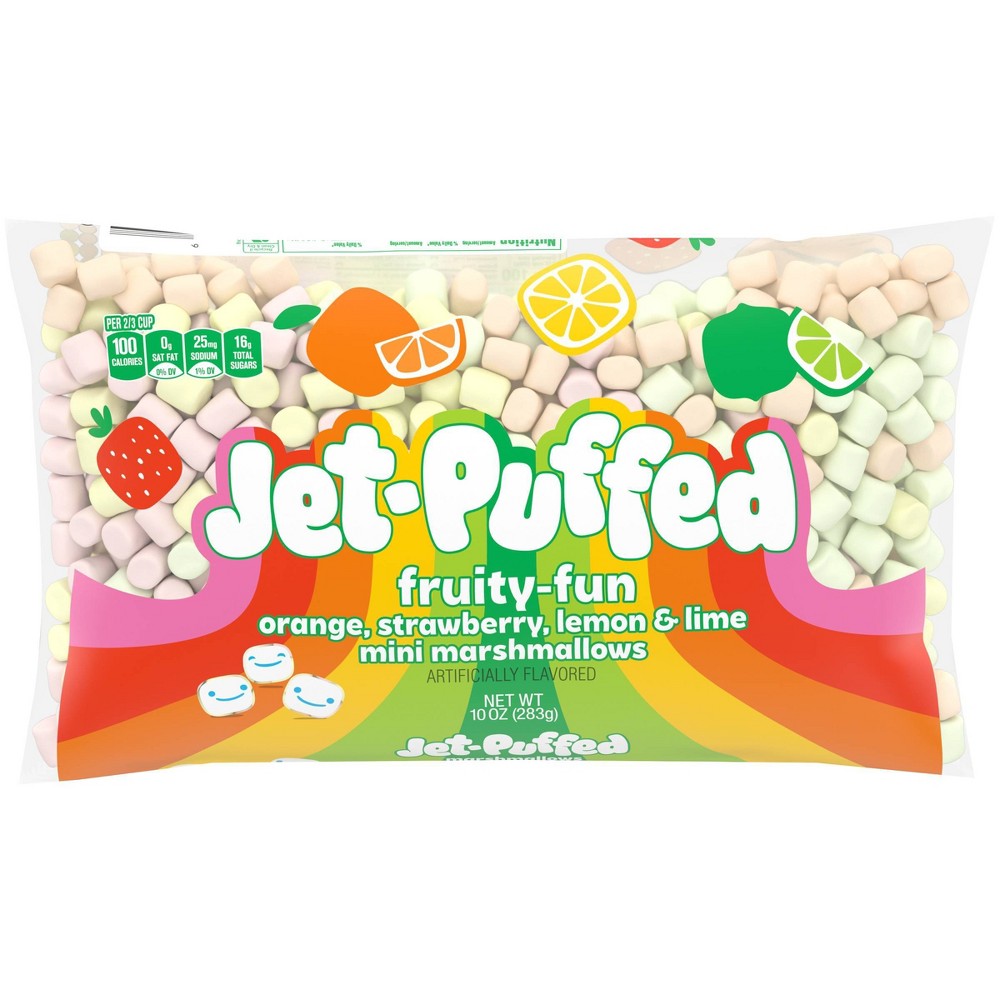 UPC 600699001564 product image for Kraft Jet Puffed Fruity Funmallows - 10oz | upcitemdb.com