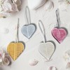 Evideco French Home Goods Magnetic Wooden Heart Curtain Tiebacks – Easy to Use, No Installation Needed - image 4 of 4