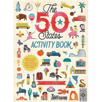 The 50 States: Activity Book - by  Gabrielle Balkan (Paperback)