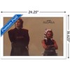Trends International Star Wars: Ahsoka - Ahsoka and Anakin Throwback Framed Wall Poster Prints - 3 of 4