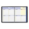 QuickNotes Weekly Block Format Appointment Book, 10 x 8, Black Cover, 12-Month (Jan to Dec): 2025 - 2 of 4