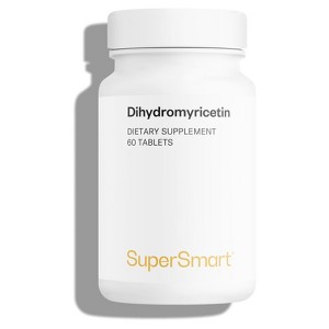 SuperSmart Dihydromyricetin 600mg per Day (High Purity) - DHM 98% Dihydromyricetin Supplement | Non-GMO & Gluten Free - 60 Tablets - 1 of 1