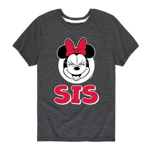 Girls' - Disney - Sibling Tee Short Sleeve Graphic T-Shirt - 1 of 4