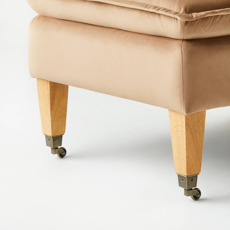Talbert Pillow Top Slipper Chair with Casters - Threshold™ designed with Studio McGee, 6 of 15