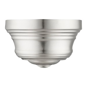 Livex Lighting Endicott 1 - Light Wall Light in  Brushed Nickel - 1 of 4