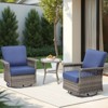 Buenhomino Outdoor Patio All-Weather Wicker Furniture Set - 2 of 4