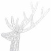 vidaXL XXL Acrylic Christmas Reindeer with 250 LED Lights - Indoor/Outdoor Decorations, Weather Resistant, Energy Saving, Multicolored, 70.9" - 4 of 4