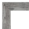 26" x 26" Beveled Bridge Gray Wood Wall Mirror - Amanti Art - image 3 of 4