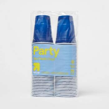 Blue Disposable Plastic Cups - 72ct - up & up™