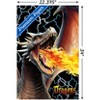 Trends International PD Moreno - Dragon Lightning Unframed Wall Poster Prints - image 3 of 4