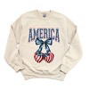 Simply Sage Market America Flag Cherries Coquette Sweatshirt - 2 of 4