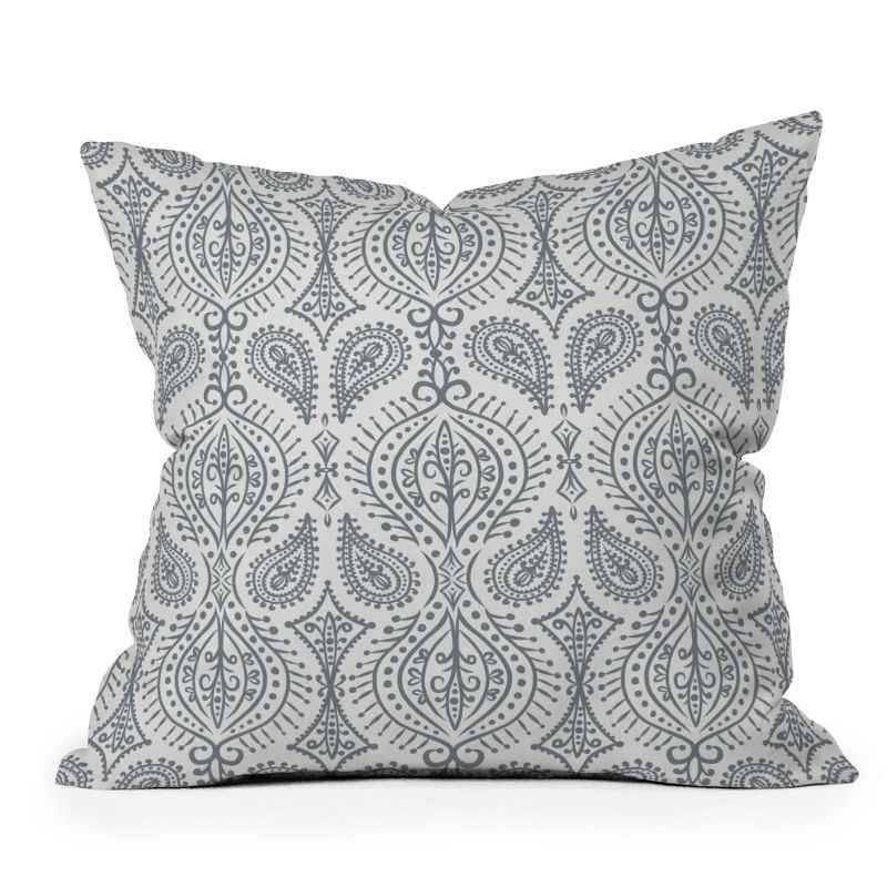 16&#34;x16&#34; Heather Dutton Marrakech Washed Stone Square Throw Pillow Beige - Deny Designs, 1 of 6