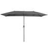 Sonkuki 10 x 6.5Ft Double-Sided Patio Umbrella with Large Canopy Outdoor Table Umbrella for Garden, deck and pool - image 2 of 4