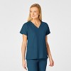 Wink W123 Women's Flex Back Stylized V-Neck Scrub Top - 3 of 4