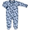 The Peanutshell Unisex Footed Baby Sleepers, Dinos and Dots, 3-Pack, Newborn to 12 Month Sizes - image 2 of 4