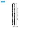 Unique Bargains Nylon Adjustable Aerial Yoga Hammock Swing Climbing Daisy Chain Straps 2 Pcs - 2 of 4