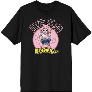 My Hero Academia Pinky Logo Men's Black Tshirt - 1 of 1