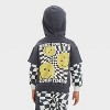 Grayson Mini Toddler Boys' Good Times French Terry Pullover Hoodie T-Shirt - Black - 3 of 4