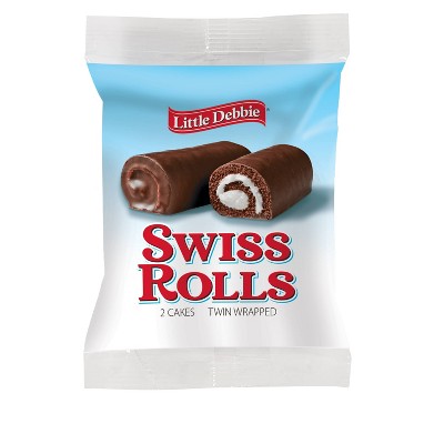 Little Debbie Swiss Rolls -  3.4oz