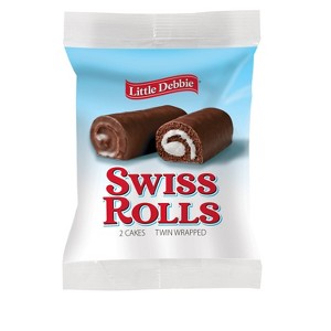 Little Debbie Swiss Rolls -  3.4oz - 1 of 3