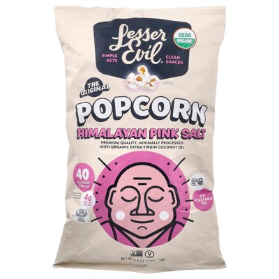 LesserEvil Popcorn, Himalayan Pink Salt, 4.6 oz