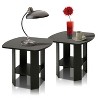 HOMLUX 1/2 Pack Bedside Nightstand End Sofa Table w/ Drawer & Open Shelf for Living Room - 2 of 4