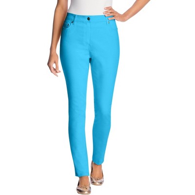 Woman Within Plus Size Tall Stretch Slim Denim Jean