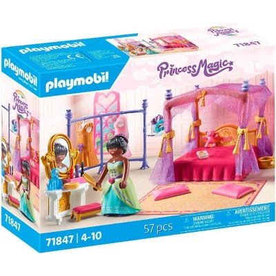 Playmobil Princess Magic Bedroom with Dressing Room 71847 Playset 57pc