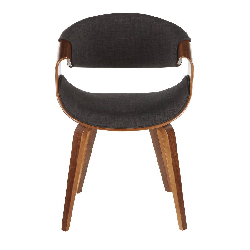 Curvo Mid-Century Modern Dining Accent Chair - LumiSource, 6 of 14