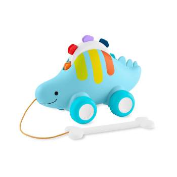 Skip Hop Shakin' Stegosaurus 3-in-1 Pull Toy