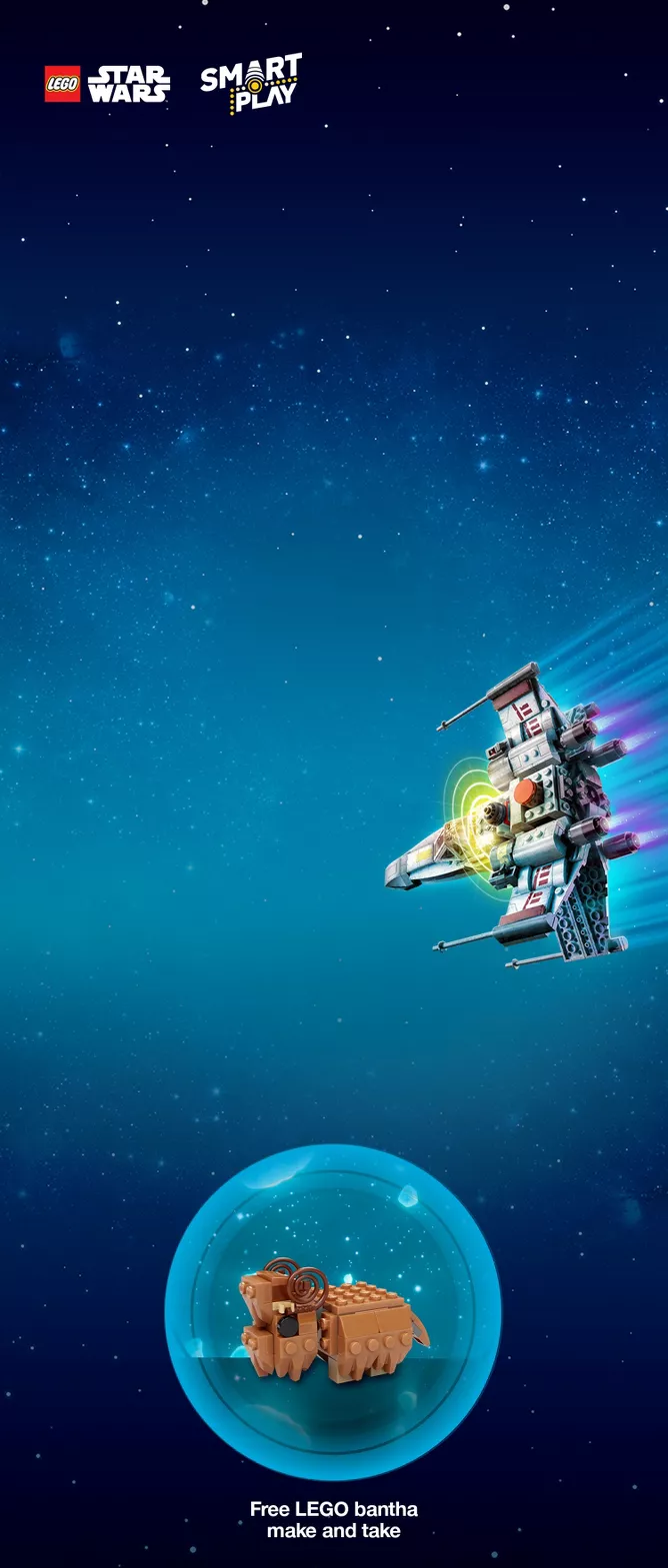 Free LEGO bantha make and take