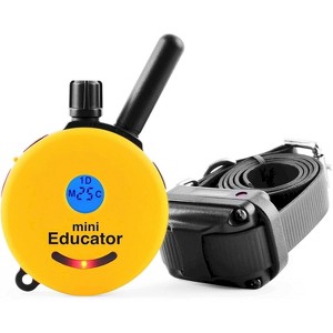 E-Collar ET-300 1/2 Mile Remote Waterproof Trainer Mini Educator Remote Training Collar - 100 Training Levels Plus Vibration and Sound - 1 of 4