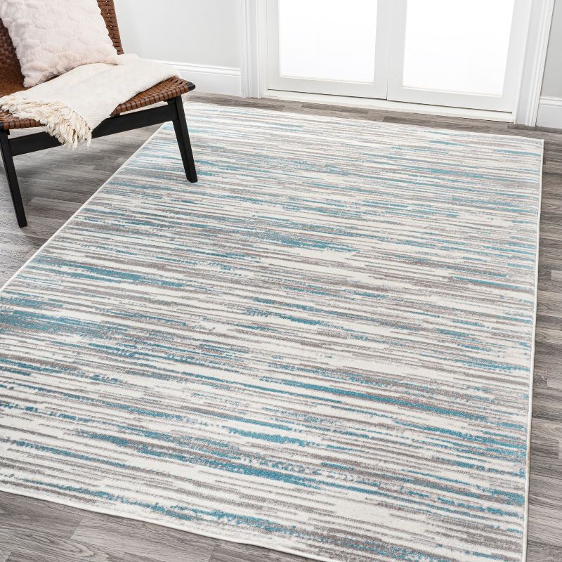 Speer Abstract Linear Stripe Area Rug - JONATHAN Y, 1 of 10