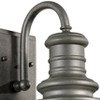 Generation Lighting Redding Station 9 3/4" High Silver LED Outdoor Wall Light - 3 of 3